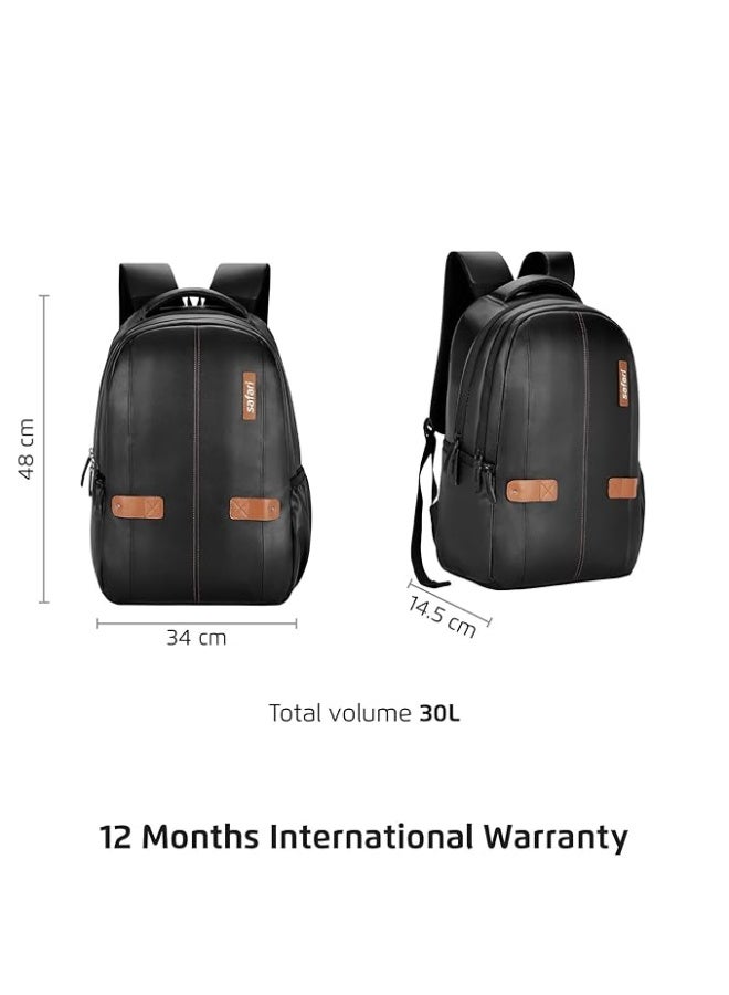 Safari Velante 30L Formal Laptop Backpack Bag for Men & Women, Ideal for Office Use/School/College Boys and Girls, 2 Compartment, Premium Fabric, Antitheft & Organizer - Image 5