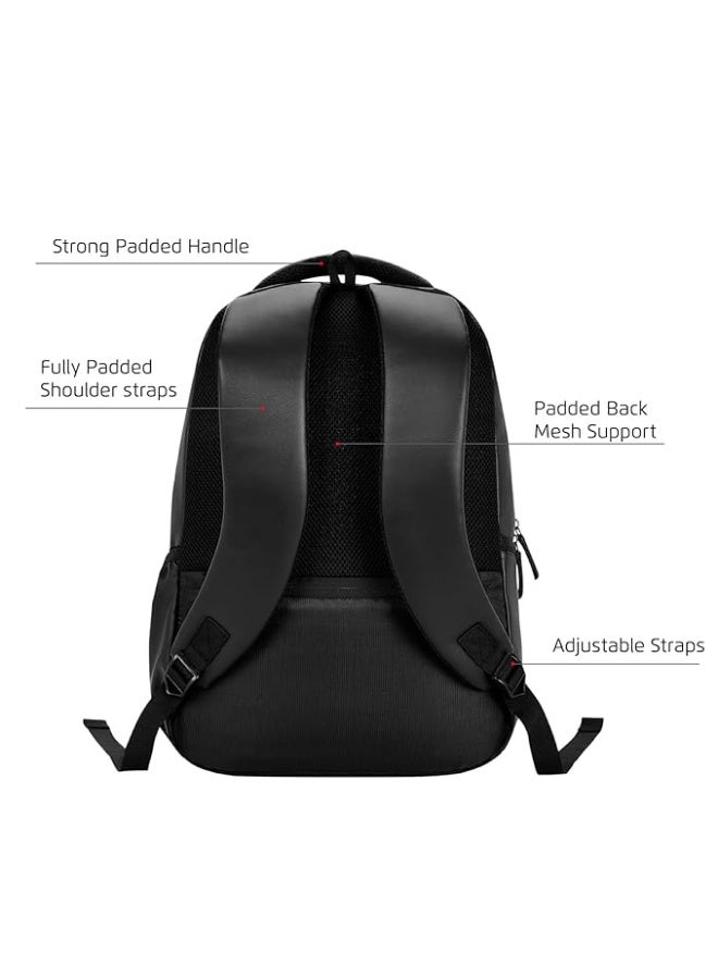 Safari Velante 30L Formal Laptop Backpack Bag for Men & Women, Ideal for Office Use/School/College Boys and Girls, 2 Compartment, Premium Fabric, Antitheft & Organizer - Image 4