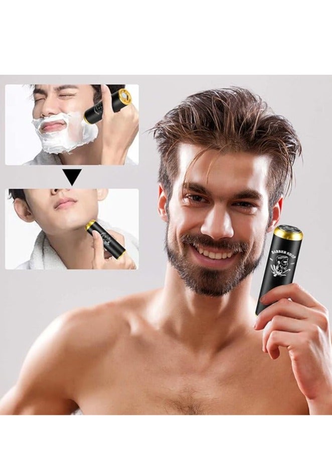 general Men's Foil Shaver, Men's Small Size Washable Electric Rechargeable Travel Shaver Men's Mini Shaver - Image 3