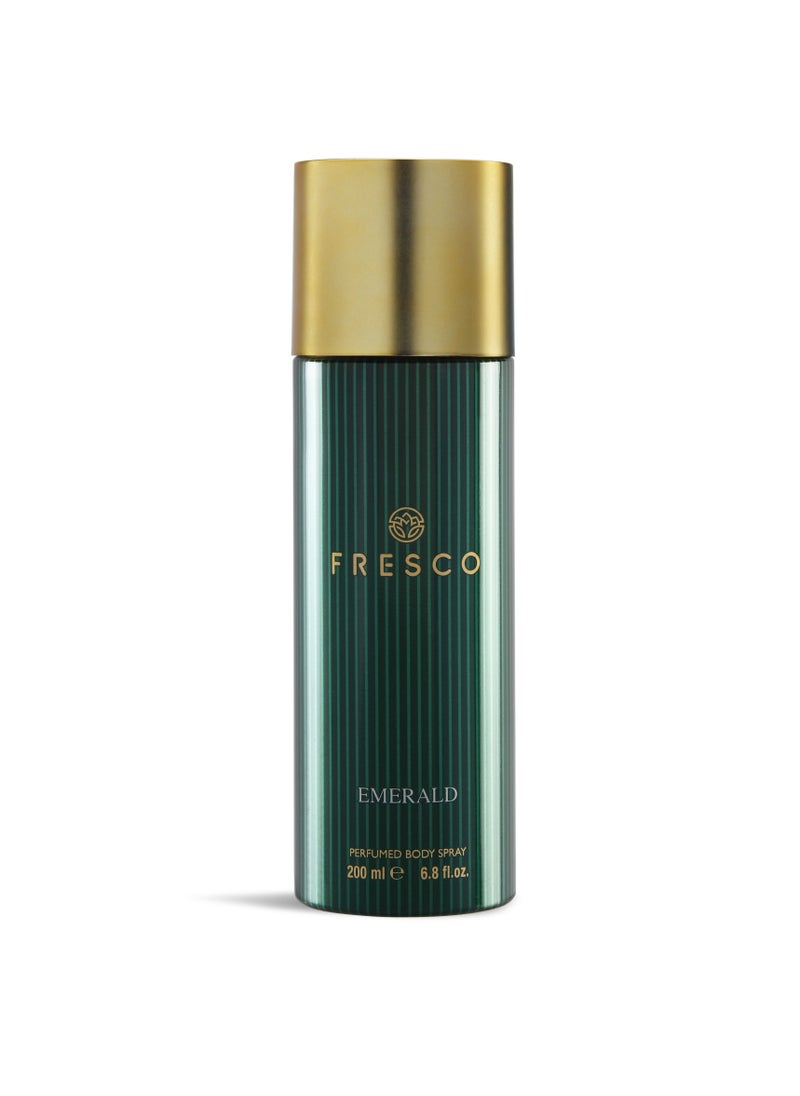 Fresco - Fresco Perfumed Body Spray Emerald 200ml - Image 1