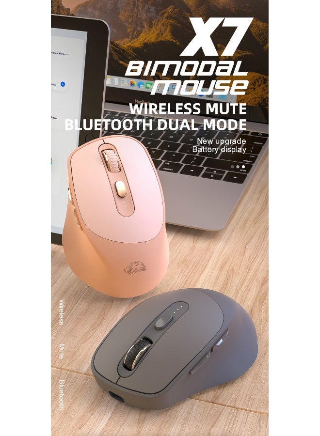 Free wolf Freewolf X7 Wireless Bluetooth Dual-Mode Mouse - Image 2