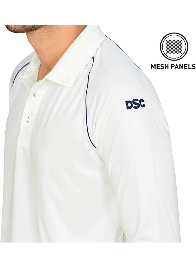 DSC - Atmos Full Sleeve Polyester Cricket T-Shirt | Light Weight | Comfortable | Stylish - Image 1