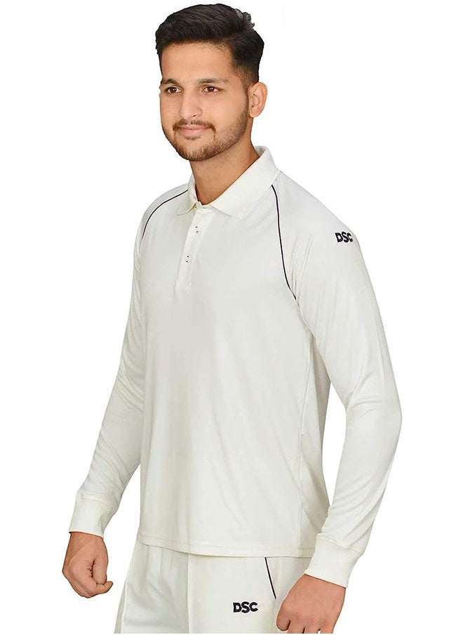 DSC - Atmos Full Sleeve Polyester Cricket T-Shirt | Light Weight | Comfortable | Stylish - Image 1