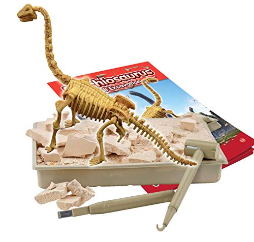 Science4you Brachiosaurus Dinosaur Fossil Digging Kit Excavate and Assemble 11 Pieces Dino Bones Archeology Paleontologist Dinosaurs for Kids Stem Toys for Girls and Boys 6 7 8 9 Years Old - Image 5
