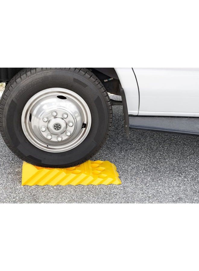 Camco Camper/RV Super Tri-Leveler - Features Heavy Duty Trailer Ramp Design w/3 RV Leveling Heights of 2”, 3.5”, and 5” & Built-in Carry Handle - 12,500 lb Load Capacity (21028) - Image 2