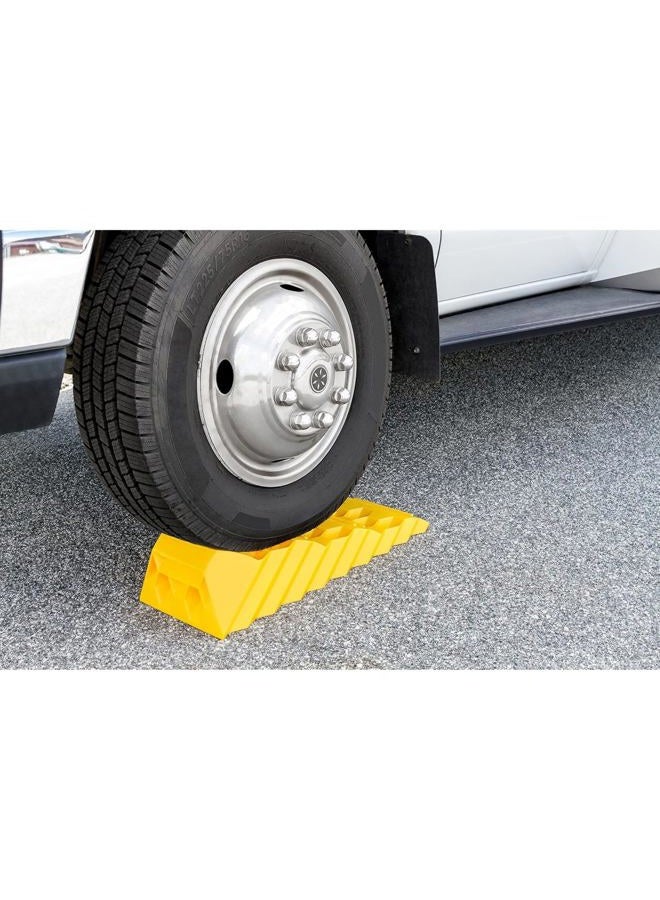 Camco Camper/RV Super Tri-Leveler - Features Heavy Duty Trailer Ramp Design w/3 RV Leveling Heights of 2”, 3.5”, and 5” & Built-in Carry Handle - 12,500 lb Load Capacity (21028) - Image 4