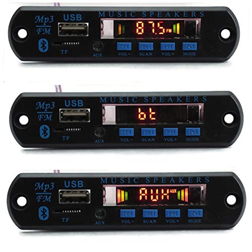 Electronicspices Electronic Spices Combo 0f 4440 IC DIY Audio Boards 40 + 40W Amplifier With Bluetooth FM with Remote and volume Bass Treble pot - Image 5