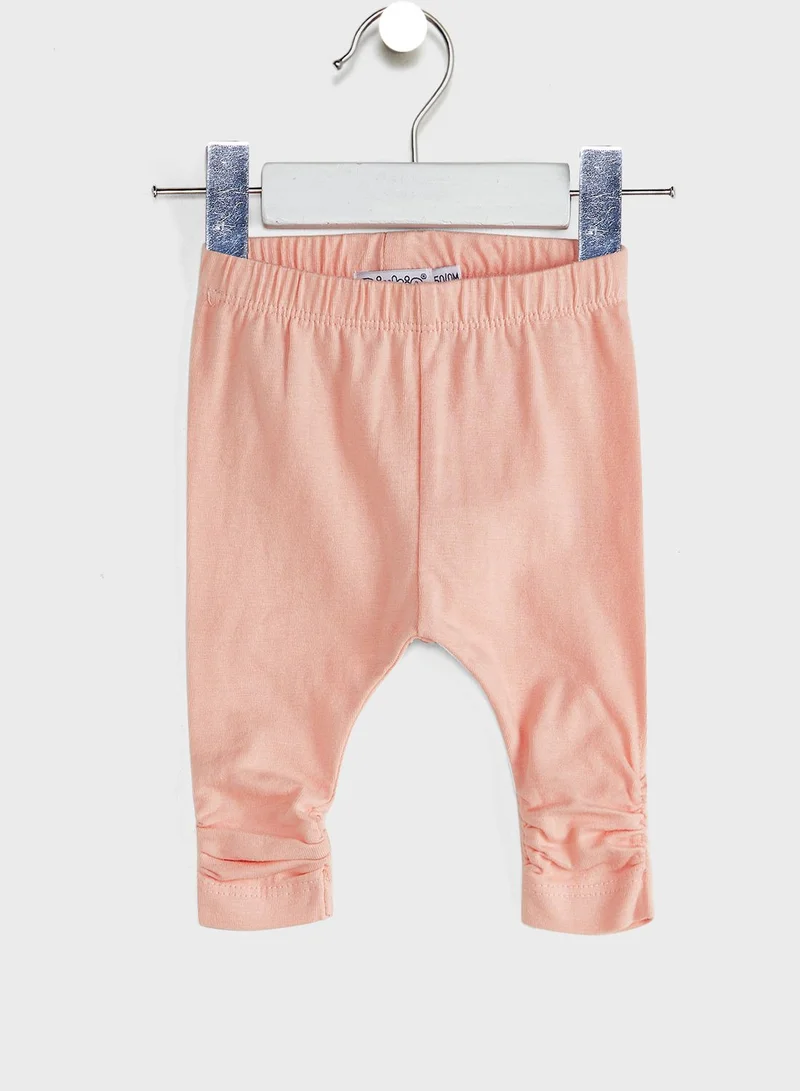 Dirkje Infant Slogan Belted Dress + Leggings Set