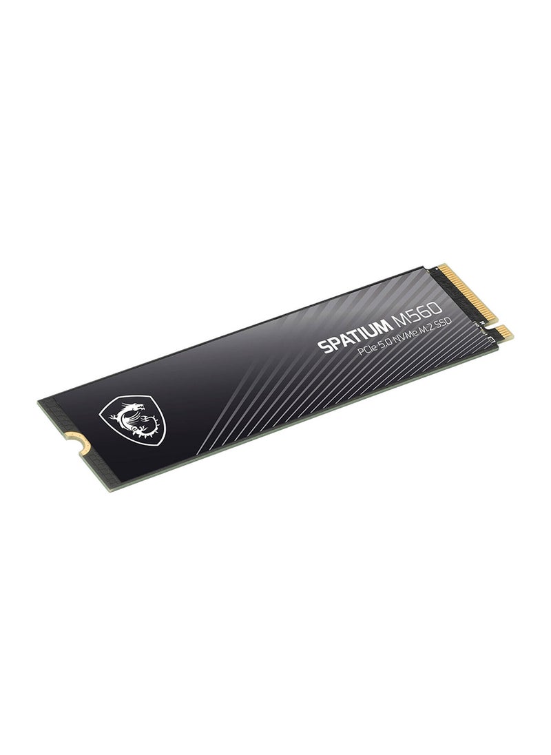 SPATIUM M560 PCIe 5.0 NVMe M.2 Internal SSD, 1TB Capacity, Up to 10200 MB/s Sequential Read & 8400 MB/s Sequential Write Speed, 600 TBW, 3D NAND Flash Memory 1 TB