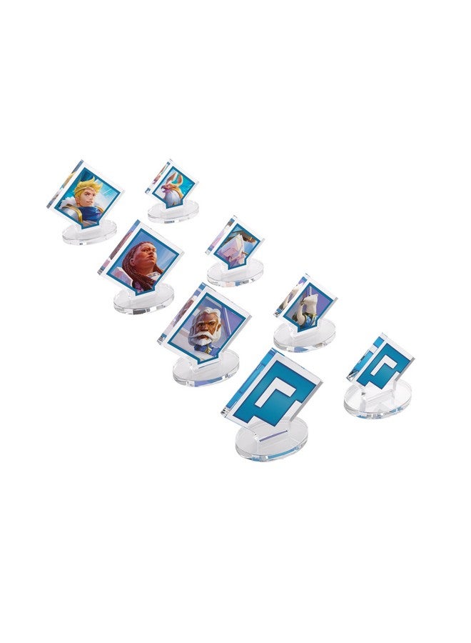 Gamegenic Gamegenic Altered Ordis Premium Hero STANDEES - Officially Licensed, 8 Acrylic Figures per Faction, Includes Heroes & Companions, Artwork, Enhances TCG Gameplay, Made by Gamegenic - Image 1