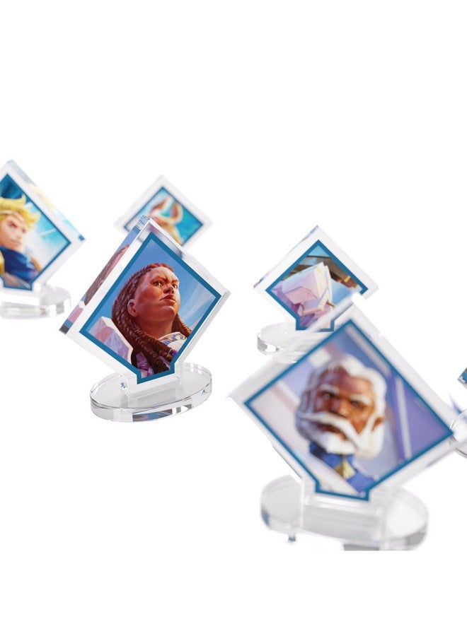 Gamegenic Gamegenic Altered Ordis Premium Hero STANDEES - Officially Licensed, 8 Acrylic Figures per Faction, Includes Heroes & Companions, Artwork, Enhances TCG Gameplay, Made by Gamegenic - Image 3