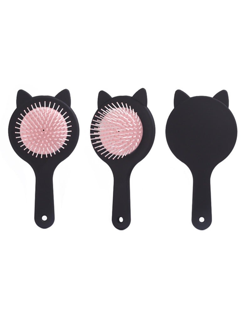 Detangling Brush,Wet & Dry Tangle-Free Hair Brush for Women & Men - No Tangle Soft & Flexible Bristles for Straight,Curly, & Thick Hair (1Pc) - Image 3