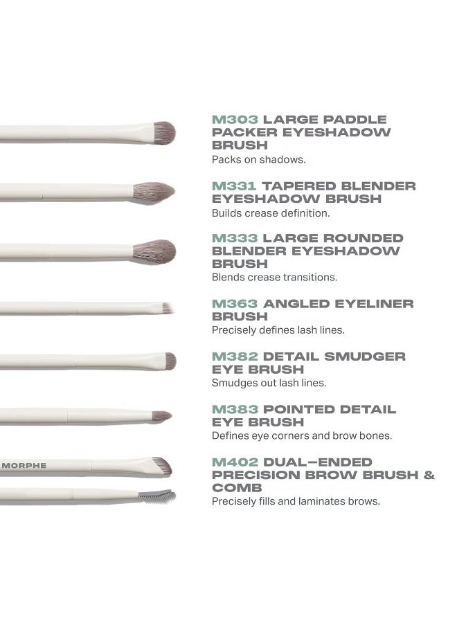 Morphe Eye Want It All 7-Piece Eye Brush Set - Image 2