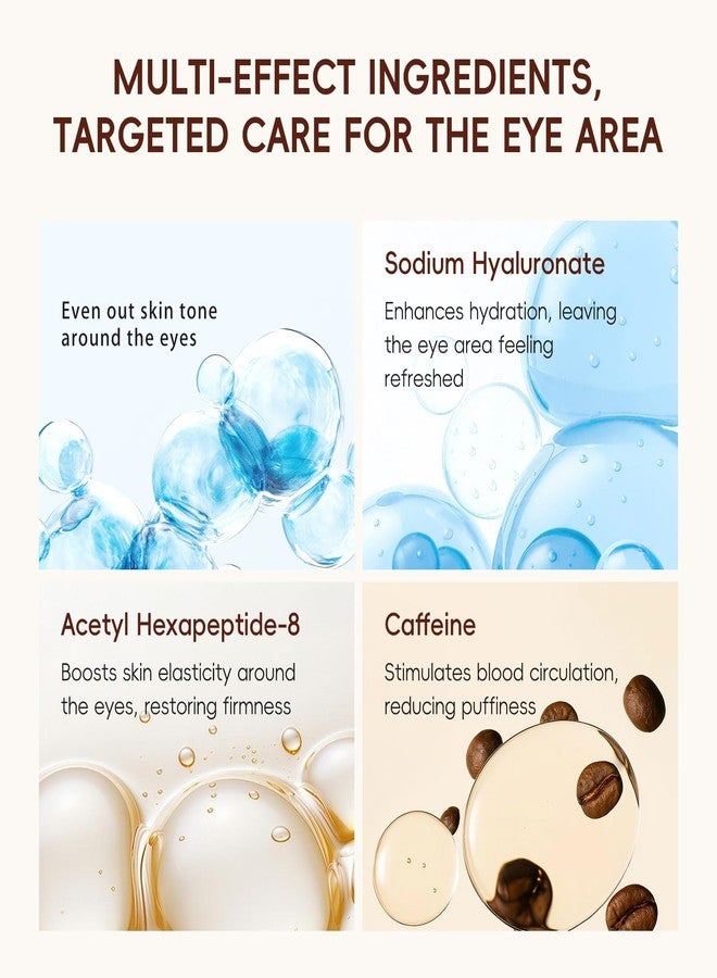 Easilydays 94.4% Triple Rice Ferment Complex Hydrating Eye Masks 10PCS, Moisturizing, Firming, Deeply Nourishing, Skin Moisture Barrier, Under Eye Patches to Reduce Dark Circles, Puffiness &Fine Lines - Image 4