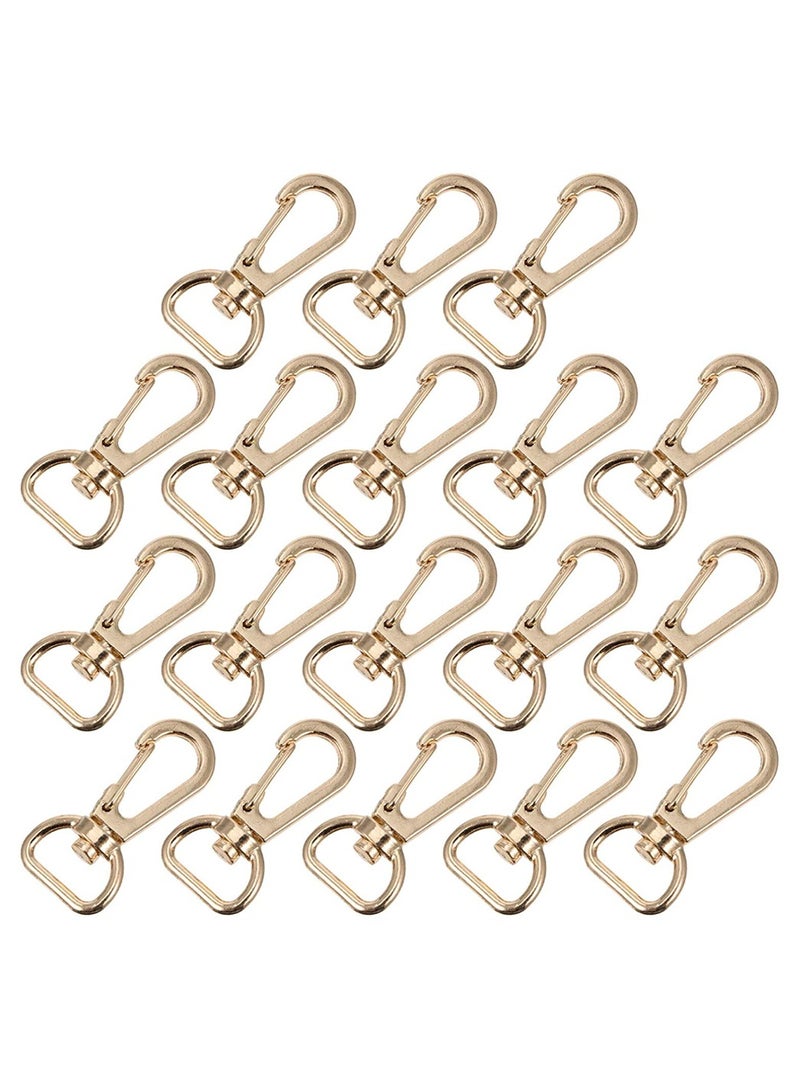 SYOSI Swivel Snap Hooks, 20Pcs Lobster Claw Clasp Quick Release Clasp Trigger Snap Hook for Backpack Shoulder Bag Lanyard Sewing Projects  - Image 1