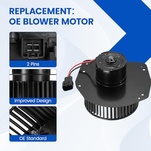 SYKRSS HVAC Blower Motor 700014 Compatible with Ford Crown Victoria 2005-2011, Compatible with Mercury Grand Marquis, 4W7Z19805AA, 75852, 15-80094, A/C Blower Motor Assembly - Image 5