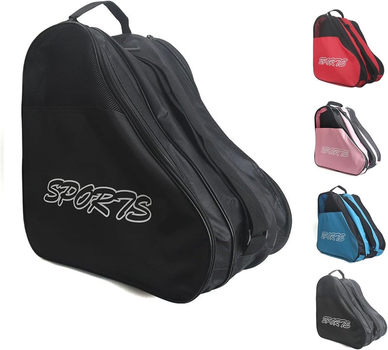 DAYONG Roller Skate Bags, Oxford Cloth Ice Inline Skates Bag with Adjustable Shoulder Strap for Kids and Adult, Large Capacity Skate Bag for Skates Shoes, Helmet Other Skate Accessories. - Image 1
