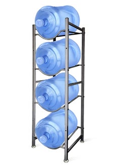 SKY-TOUCH 4 Tier Water Bottle Holder Heavy Duty Water Bottle Stand Storage For Kitchen Home And Office  - Image 1