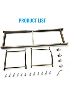 SKY-TOUCH 4 Tier Water Bottle Holder Heavy Duty Water Bottle Stand Storage For Kitchen Home And Office  - Image 4