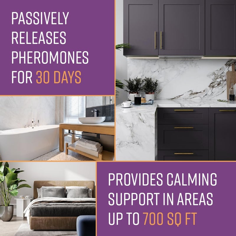 Sentry Behavior Portable Calming Diffuser for Cats, Reduces Stress and Bad Behavior with Calming Pheromones, Easy-to-use Portable Design, 30 Day Release - Image 5