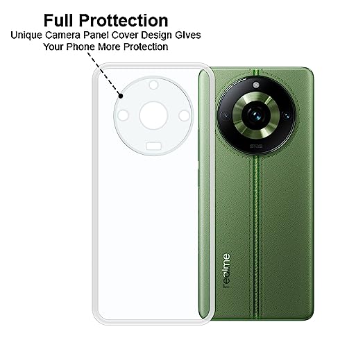 VIDO Silicone Transparent Back Case Cover for Realme 11 Pro Plus 5G / Realme 11 Pro 5G / Realme Narzo 60 Pro 5G (Soft & Flexible & Camera Protection Back Case) - Image 4