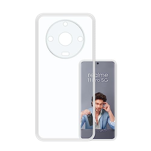 VIDO Silicone Transparent Back Case Cover for Realme 11 Pro Plus 5G / Realme 11 Pro 5G / Realme Narzo 60 Pro 5G (Soft & Flexible & Camera Protection Back Case) - Image 1