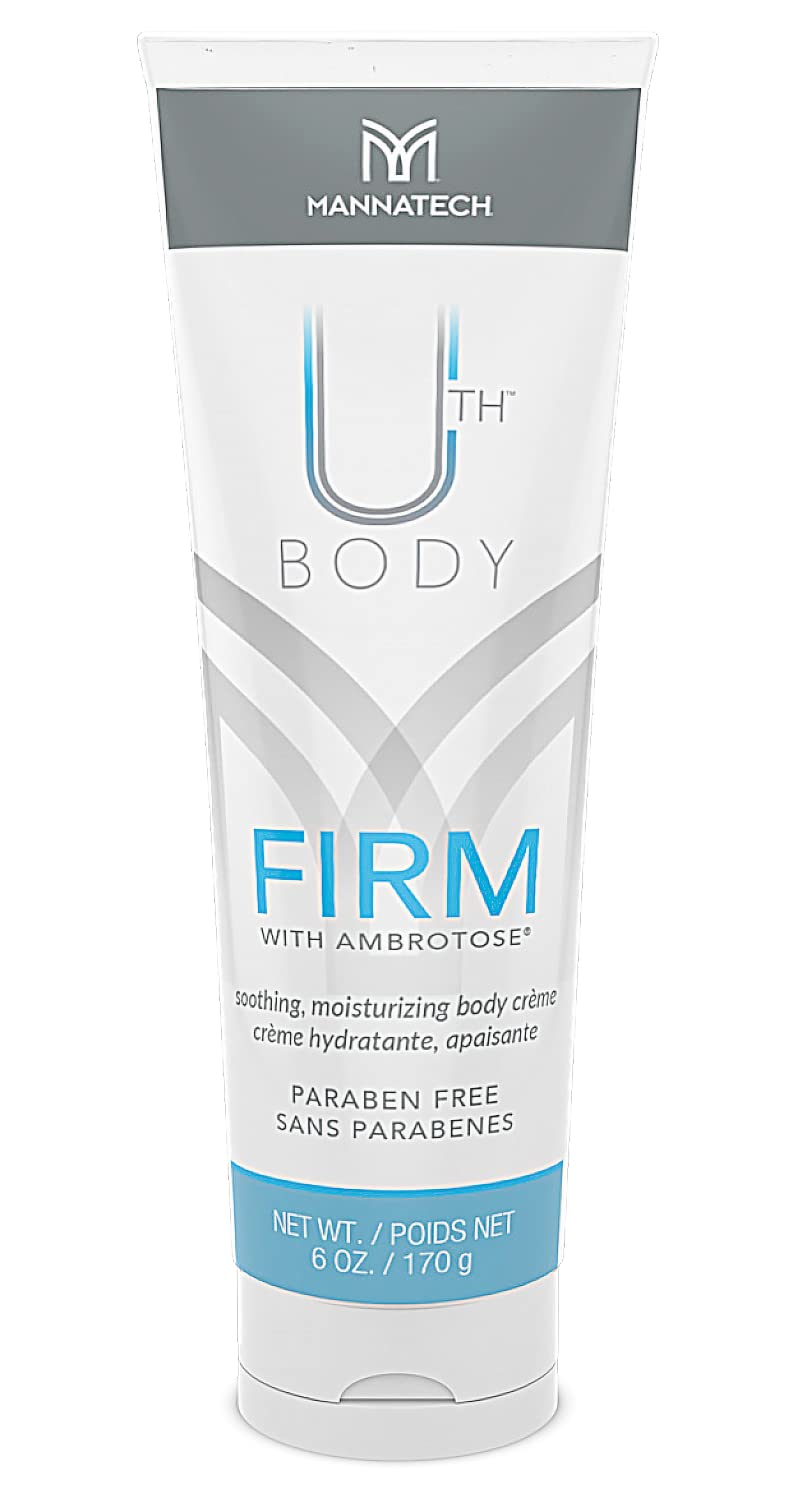 Mannatech Moisturizing Body Cream Firm with Ambrotose 6oz Moisturizer for Dry Skin Refresh Hydrates and Softens Whole Body Mild Formula ParabenFree Moisturizing Cream For All SkinTypes