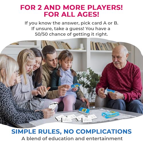 quokka Board Games for Kids 812 Family Card Games for Kids and Adults Geography Trivia Cards for Family Game Night Who Knows Geography Better 500 Questions Fun Card Game for Families and Teens - Image 5