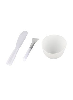 ZJchao Face Mask Mixing Bowl Set 3Pcs Diy Mask Tool Set Mask Bowl Mask Brush Spatula Set Silicone Facial Mask Mixing Tool Kits Skin Mask Applicator For Women Man Facemask Mixing  - Image 1