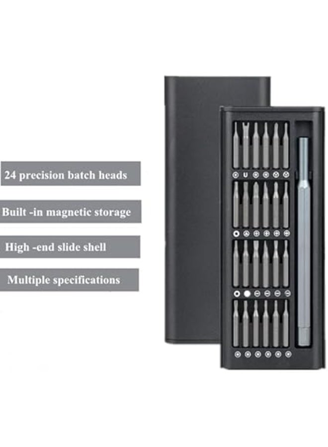 24 in 1 Premium Precision Screwdriver Set, Mini Magnetic Tool Kit for Electronics, Cell Phones, Laptops  - Image 2
