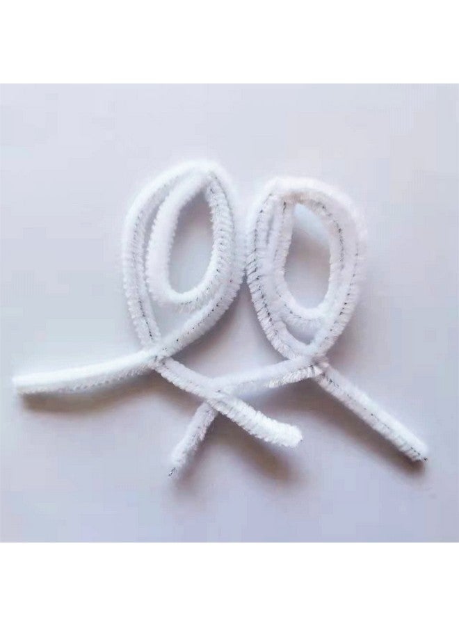 GOTOONE White Pipe Cleaners 100 Pieces Chenille Stems For Diy Art Decorations Creative Craft (6 Mm X 12 Inch) - Image 4