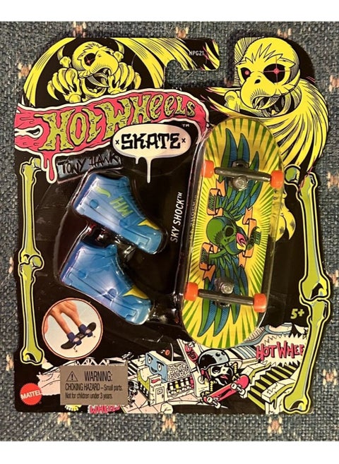 Hotwheels Skates Neon Bones Tony Hawk - Sky Shock