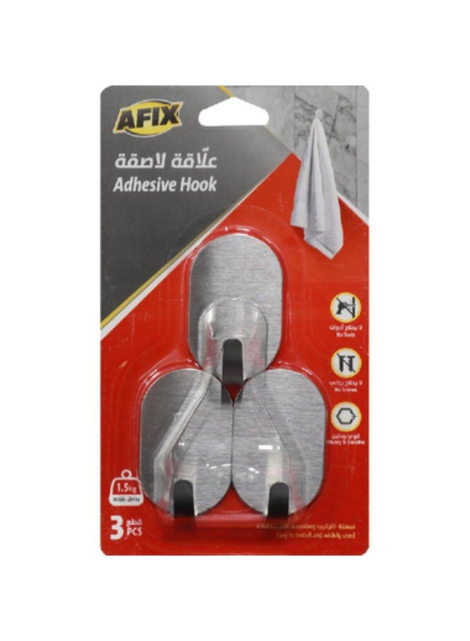 رويال فالكون خطاف أفيكس لاصق مزدوج 1.50 كجم (3.31 رطل) متوسط ​​فضي - Image 1
