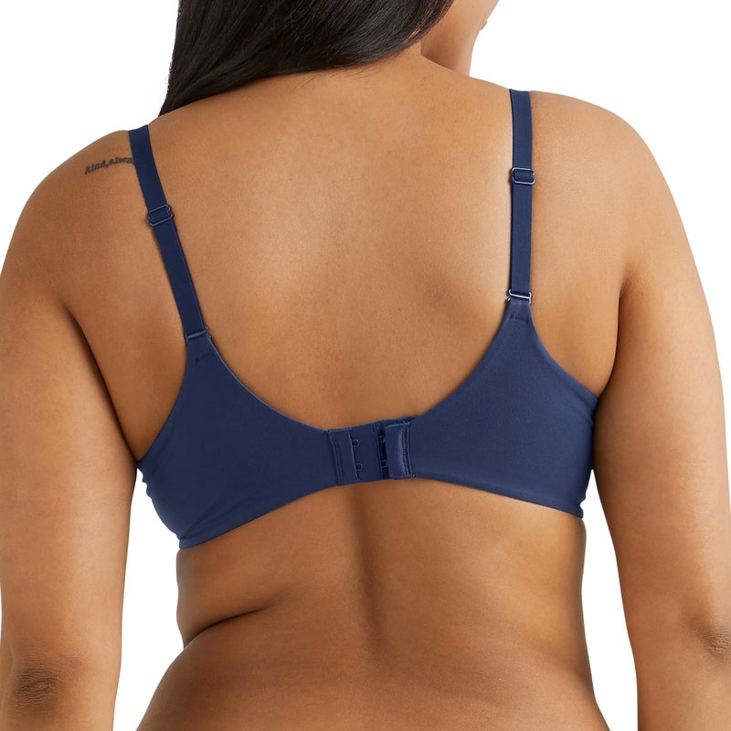 Maidenform Women's Comfort Devotion Wireless Bra with Lace, Your Lift Soft Microfiber Bra with Natural Lift, Comfortable Bra - Image 3