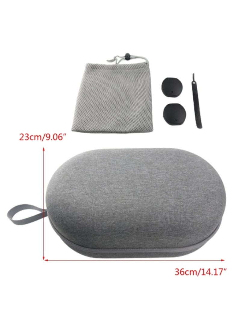 For PS VR2 Storage Bag Set with Lens Cover Handle Hard Case Waterproof Dustproof Portable Shoulder Bag for Sony PlayStation VR2 Headset Accessories - Image 2