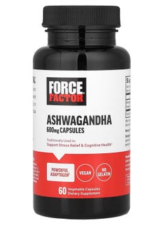 Ashwagandha 600 mg 60 vegetarian capsules