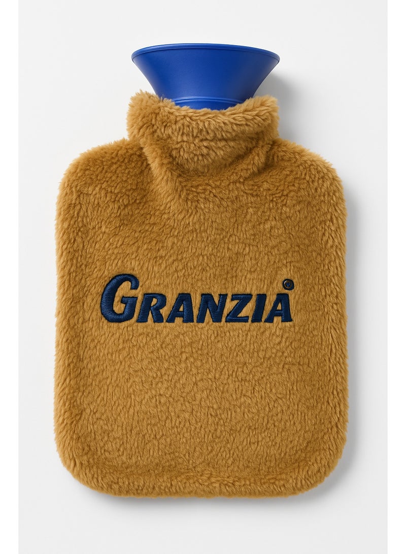  جرانزيا قربة جرانزيا بغطا قطيفة ناعم للرجالة بعد التمارين وللسيدات لتخفيف تقلصات الدورة تحافظ على الحرارة لوقت طويل وتدفيك في البرد - Image 1