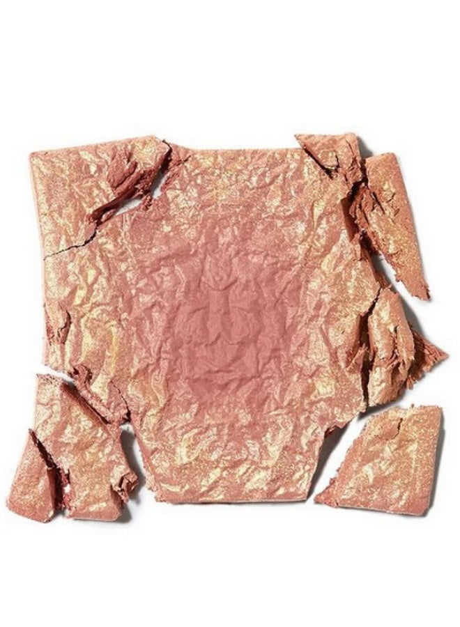 Benefit Gold Rush Mini Blush - Golden Peach Luminous Blush with Mirror & Brush - 2.5g - Image 2