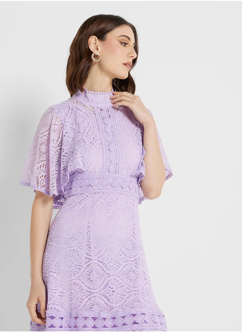 ايلا Lace Midi Dress