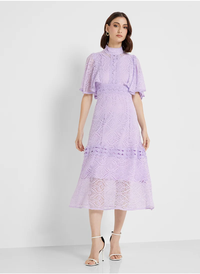 ايلا Lace Midi Dress