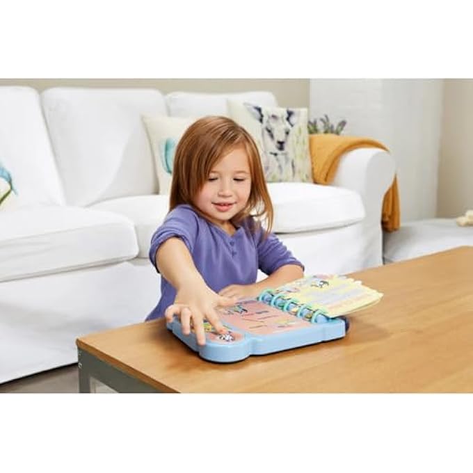 BLUEYS BOOK OF GAMES, OFFICIAL BLUEY BOOK, INTERACTIVE CHILDRENS BOOK, EDUCATIONAL ACTIVITY TOY WITH 4 LEARNING MODES, GIFT FOR KIDS AGES 3, 4, 5, 6 YEARS, ENGLISH VERSION - Image 5