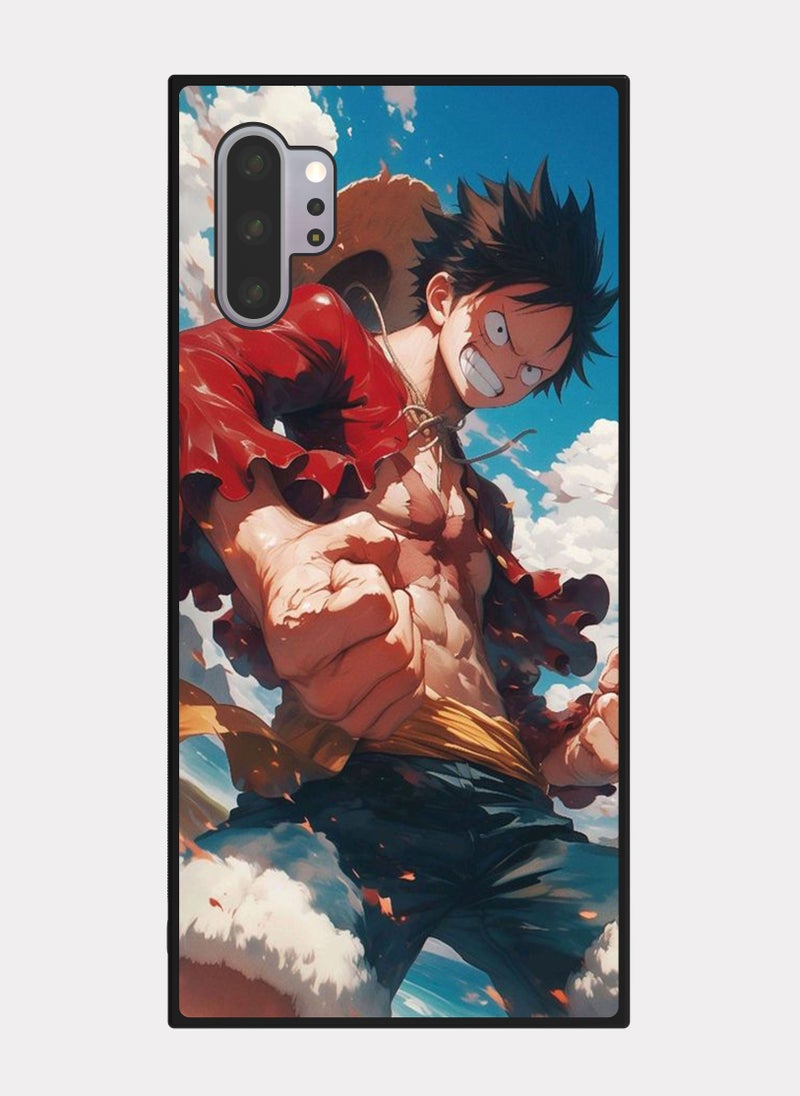 بكسلات كفر سامسونج جالكسي نوت 10 بلس ون بيس مونكي دي لوفي متعدد الالوان - Image 1