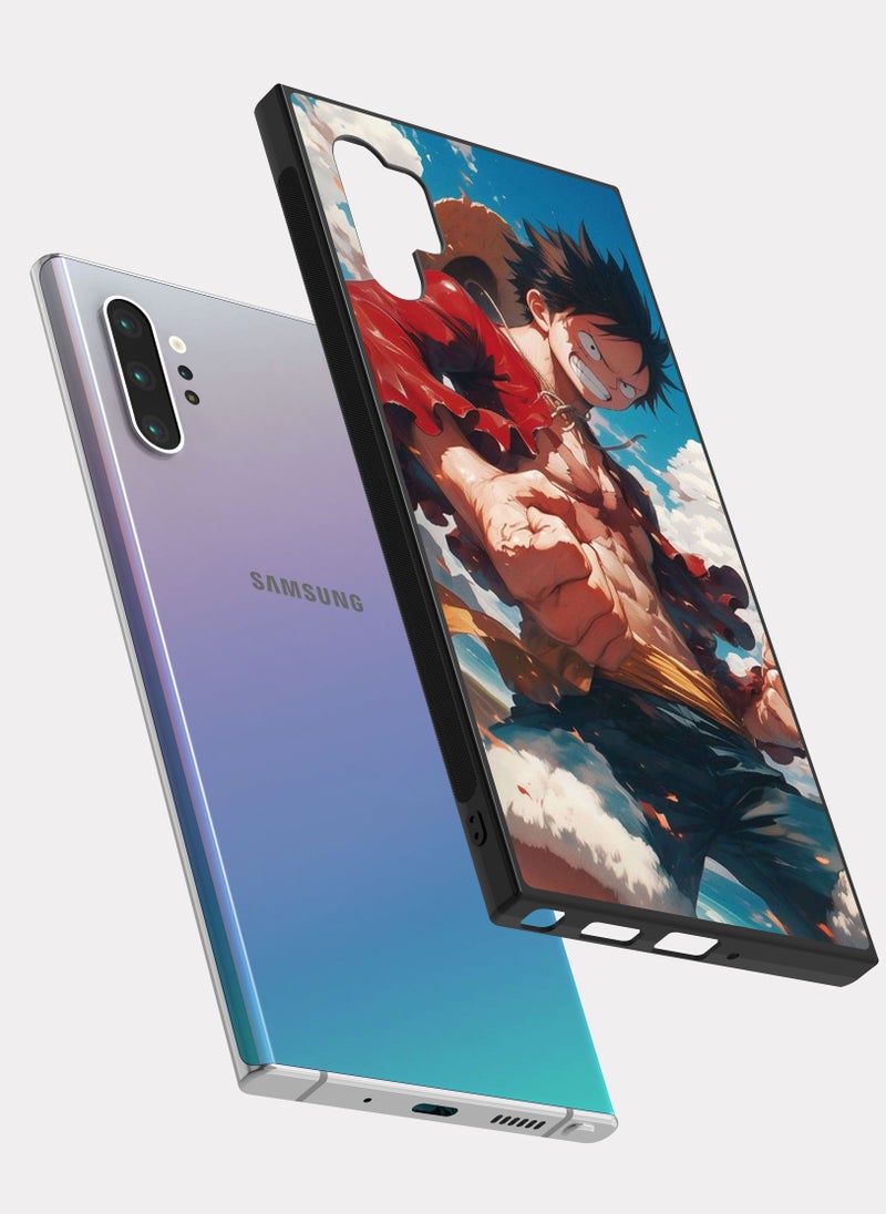 بكسلات كفر سامسونج جالكسي نوت 10 بلس ون بيس مونكي دي لوفي متعدد الالوان - Image 2