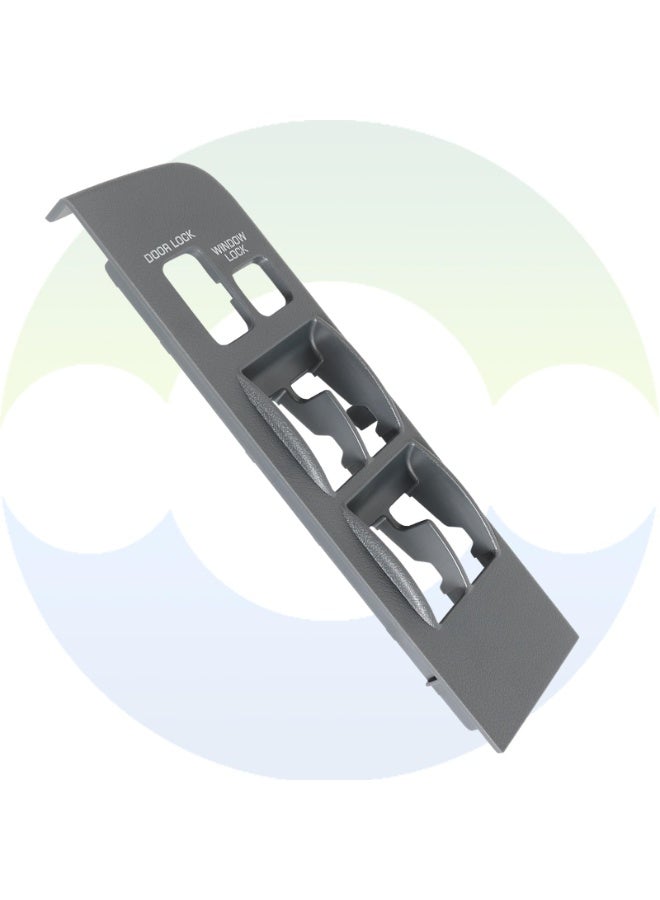 KISSUN Window Switch Bezel Trim Compatible with Toyota Land Cruiser 1991-1997 Front Left Driver Side Armrest Panel Replace 74232-60070-B0 - Image 3