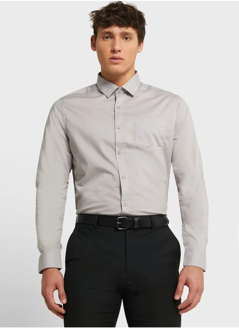 Robert Wood Essential Easy Iron Regular Fit Shirt