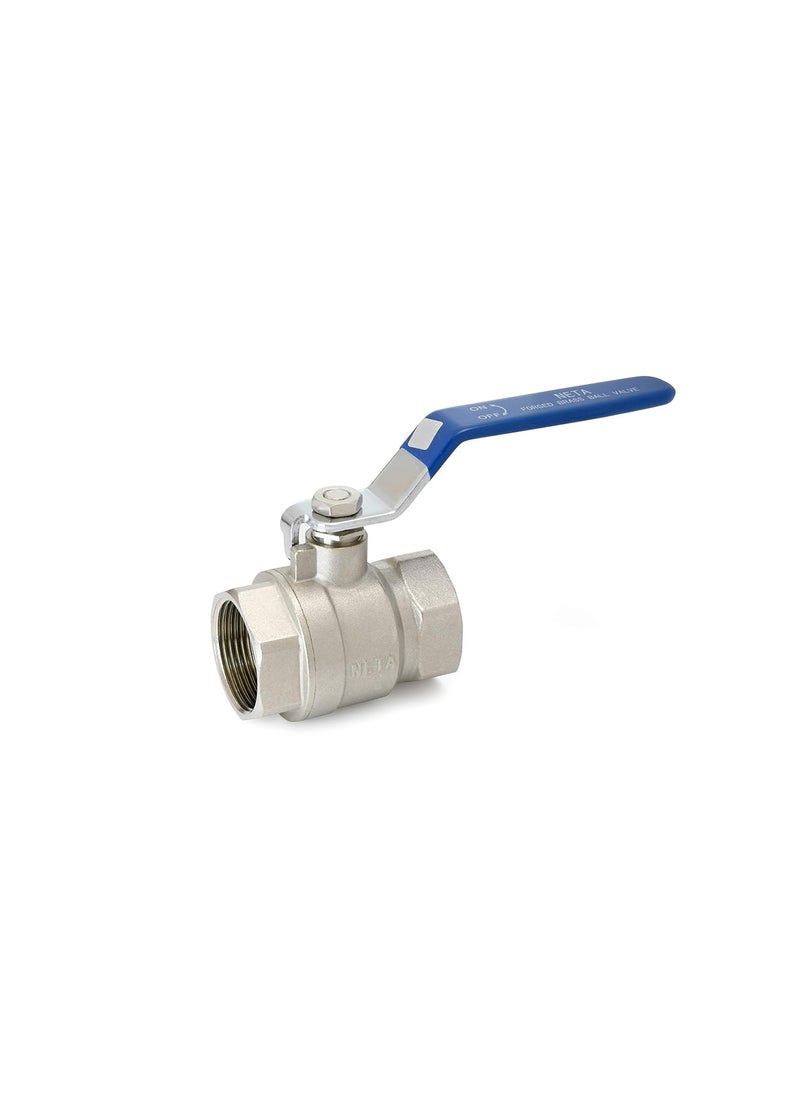 Neta Neta Forged Brass Ball Valve Screwed Ends Size 15mm  - Image 1
