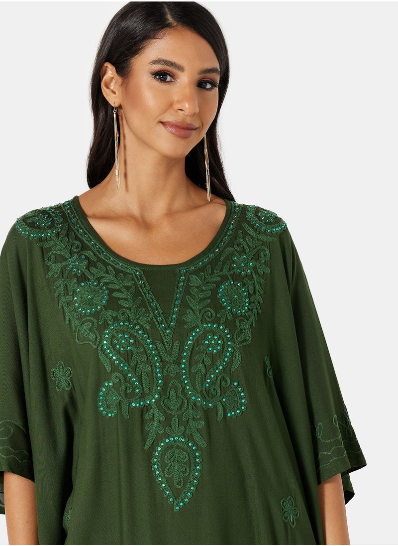 ARABIAN CLOSET - EMBROIDERED KAFTAN - Image 1
