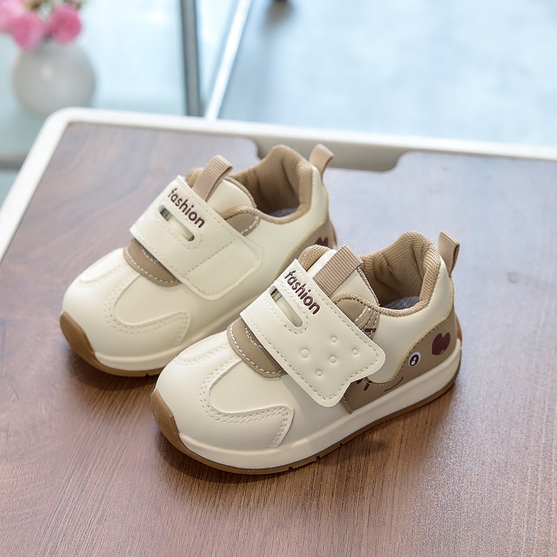 Mesh Sneakers Lightweight Flexible Sole Walking Shoes For Kids Indoor And Outdoor Activities - Image 1