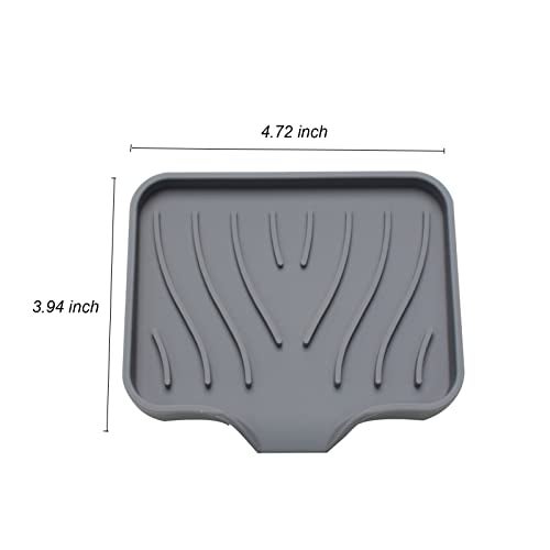 HANCELANT 3 Pack Bar Soap Holder, Soap Dish for Shower, Easy to Clean, Soft Silicone Soap Holder, Self Draining Waterfall Soap Holder/Tray/Saver for Bathroom, Kitchen, Bathtub, Keep Soap Dry, Extend Soap Life - Image 3