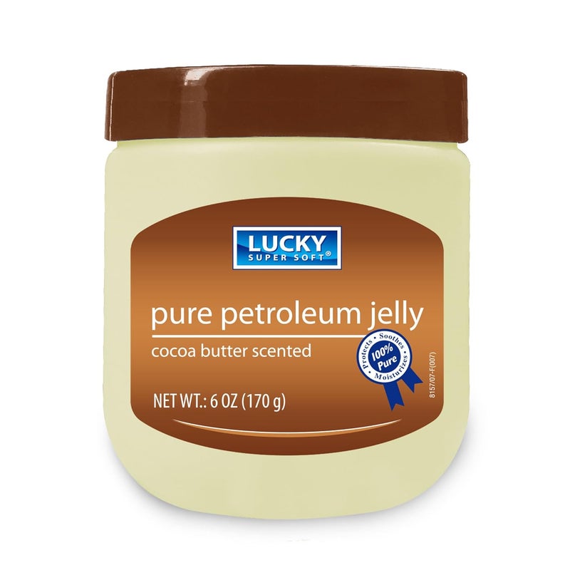 Lucky Super Soft Cocoa Butter Petroleum Jelly 6 Ounce